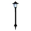 Outdoor Solar Lamps 3 pcs LED Black