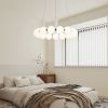 Acrylic Dimmable LED Cylinder Chandelie