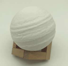 Double color touch 3D printing earth Jupiter lamp (Option: Jupiter-8CM-Normal)