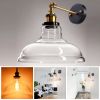11 Flashlight Shape Glass Wall-mounted Light/Transparent